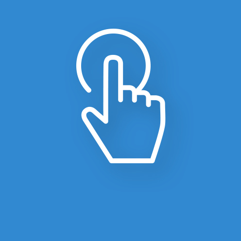 Finger on Touchpoint Icon Finger on Touchpoint Icon